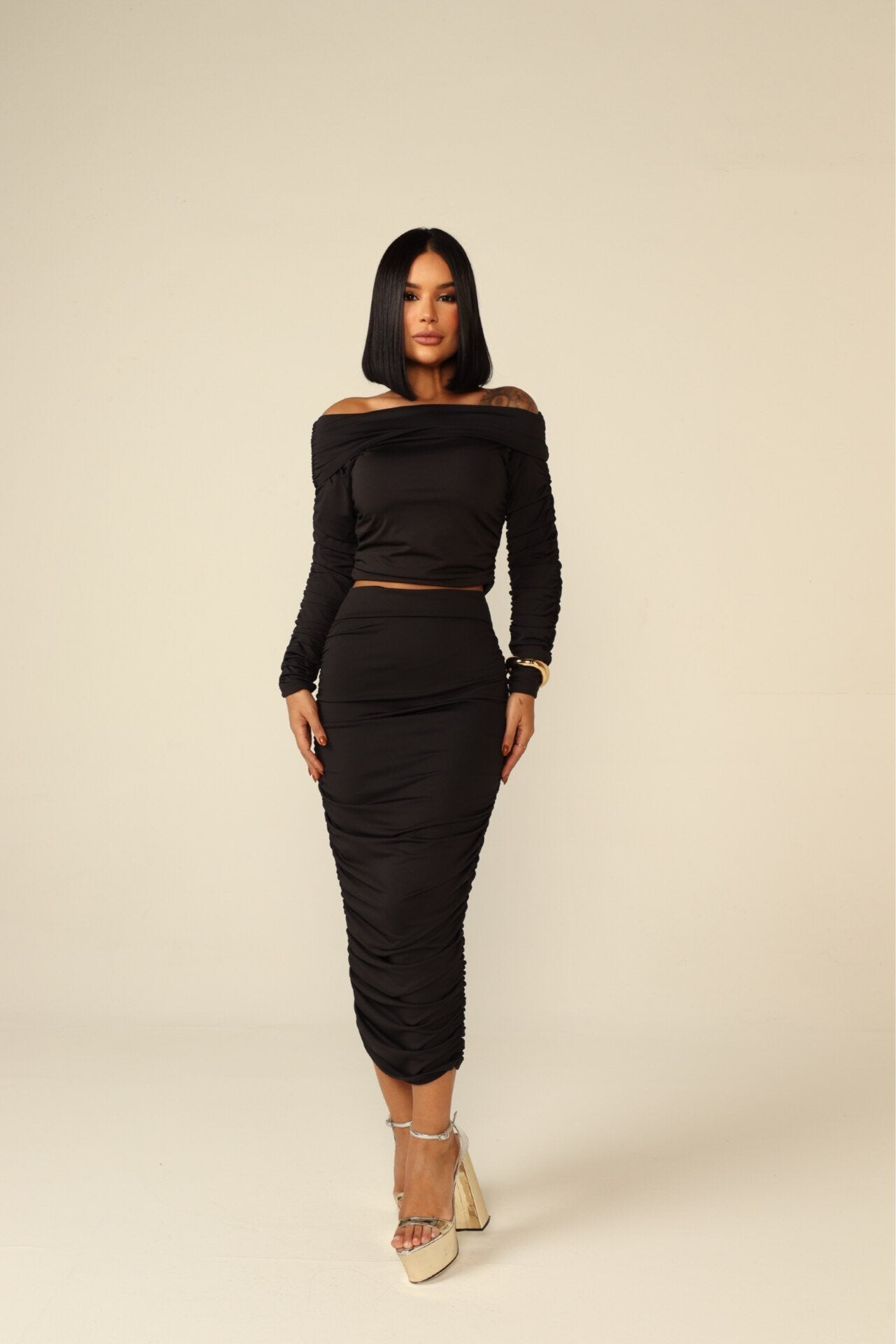 Morena Brazil - Cropped Ana Luiza - Marrom, G