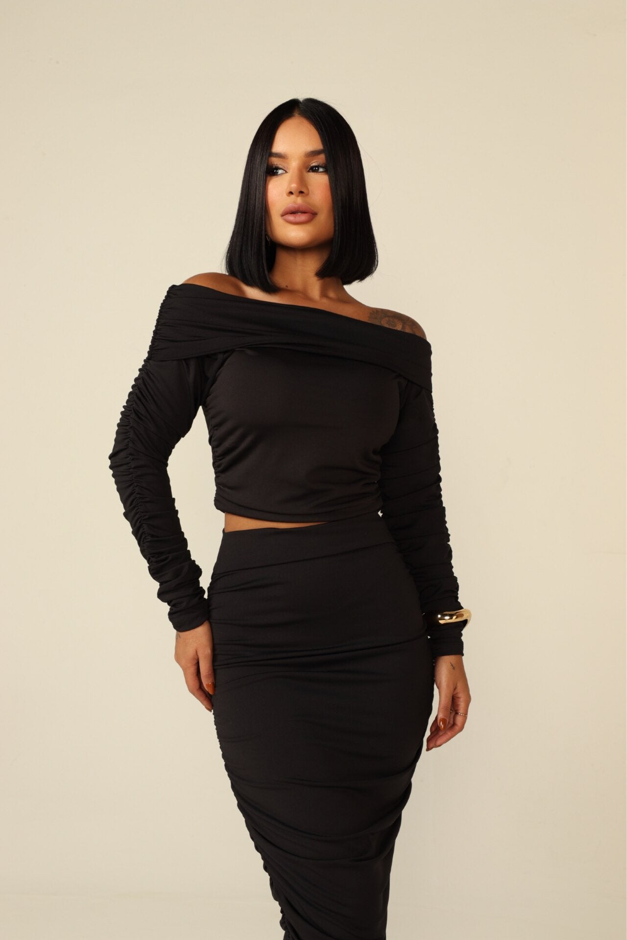 Morena Brazil - Cropped Ana Luiza - Preto, M